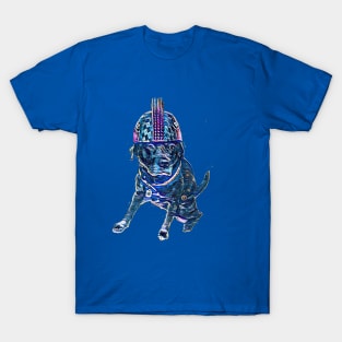 cartoon biker dog T-Shirt